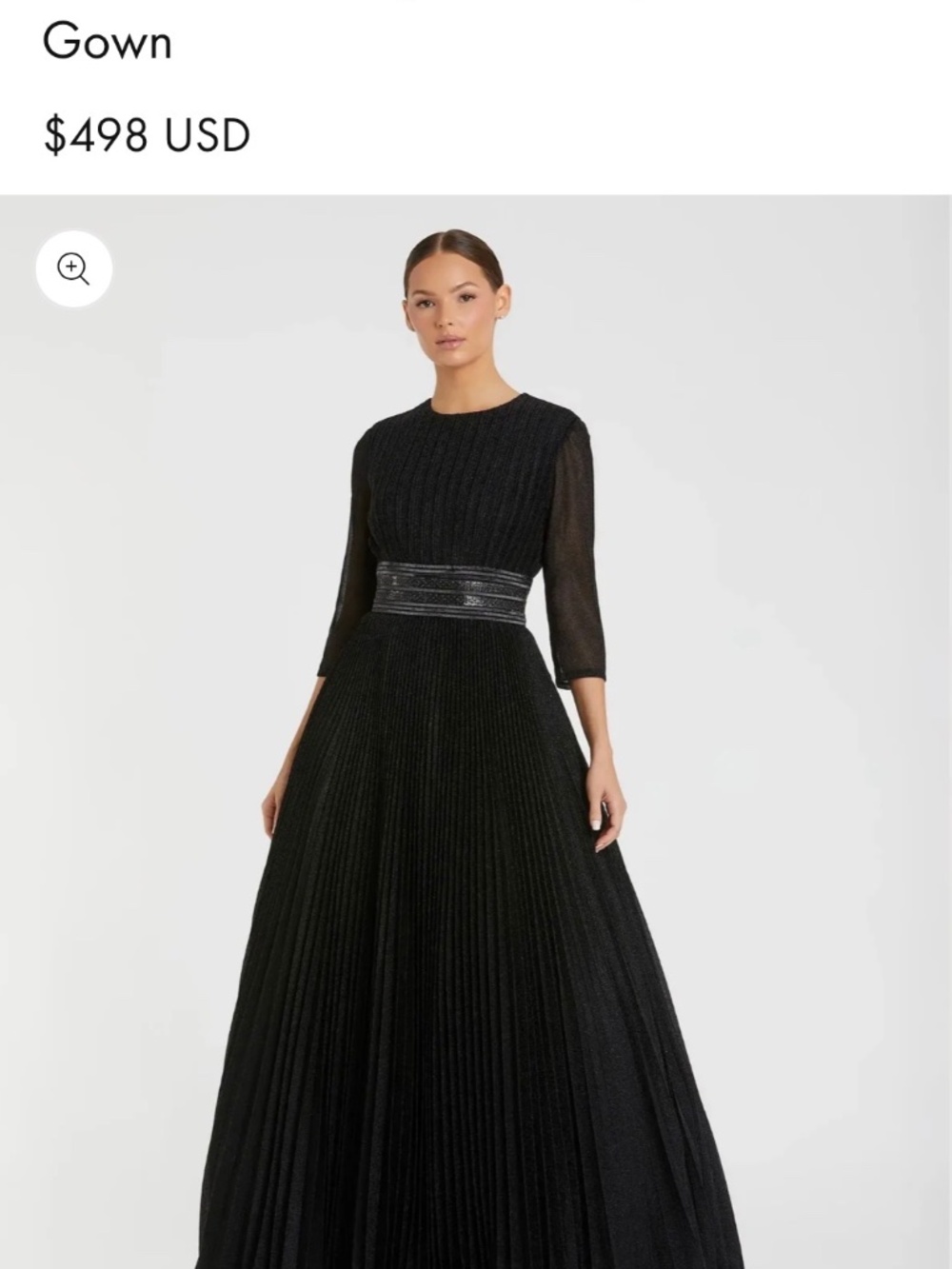 Mac Duggal Ball Gown Mob Mog
